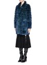 Front View - Click To Enlarge - HOCKLEY - 'Palmyra' rabbit fur coat