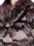 Detail View - Click To Enlarge - HOCKLEY - 'Joan' patchwork fox fur cropped jacket