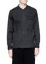 Main View - Click To Enlarge - WHITE MOUNTAINEERING - Band collar corded denim shirt