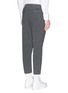 Back View - Click To Enlarge - WHITE MOUNTAINEERING - Drawstring waist cotton blend pants