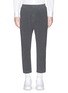 Main View - Click To Enlarge - WHITE MOUNTAINEERING - Drawstring waist cotton blend pants