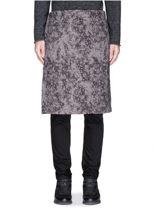 Main View - Click To Enlarge - WHITE MOUNTAINEERING - Camouflage print quilted skirt