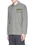 Front View - Click To Enlarge - WHITE MOUNTAINEERING - Cotton ripstop shirt