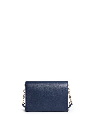 Back View - Click To Enlarge - TORY BURCH - 'Britten' pebbled leather crossbody bag