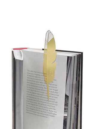 Detail View - Click To Enlarge - TOM DIXON - Tool the Bookworm quill bookmark