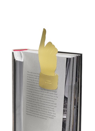 Detail View - Click To Enlarge - TOM DIXON - Tool the Bookworm hand bookmark