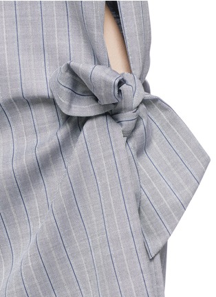 Detail View - Click To Enlarge - THAKOON - Strapless mock wrap dress