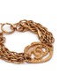 Detail View - Click To Enlarge - VINTAGE CHANEL - Logo charm multi chain bracelet