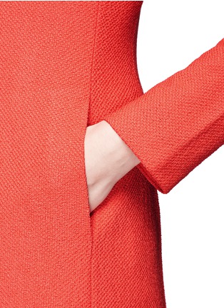 Detail View - Click To Enlarge - ST. JOHN - Nouveau bouclé knit topper coat