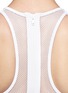 Detail View - Click To Enlarge - T BY ALEXANDER WANG - Mesh combo racer back one-piece swimsuit