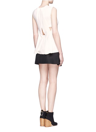 Figure View - Click To Enlarge - ALEXANDER WANG - Cut-out back panel sleeveless top