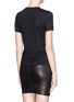Back View - Click To Enlarge - HELMUT LANG - Micro modal blend jersey T-shirt