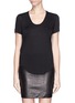 Main View - Click To Enlarge - HELMUT LANG - Micro modal blend jersey T-shirt