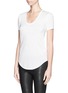 Front View - Click To Enlarge - HELMUT LANG - Micro modal blend jersey T-shirt