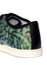 Detail View - Click To Enlarge - LANVIN - Iridescent brocade sneakers