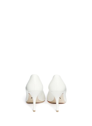 Back View - Click To Enlarge - PAUL ANDREW - Zenadia wavy leather pumps