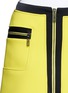 Detail View - Click To Enlarge - KENZO - Trim zip front A-line skirt