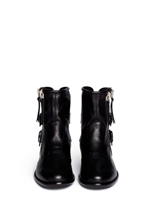 Figure View - Click To Enlarge - 73426 - 'Cobain' Motorcycle buckle boots