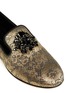 Detail View - Click To Enlarge - 73426 - 'Dalila' lace foil print loafers
