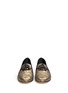 Figure View - Click To Enlarge - 73426 - 'Dalila' lace foil print loafers