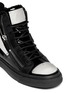 Detail View - Click To Enlarge - 73426 - 'London' metal plate patent leather sneakers