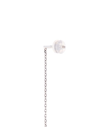 Detail View - Click To Enlarge - TASAKI - 'Arlequin' Akoya pearl 18k white gold drop earrings