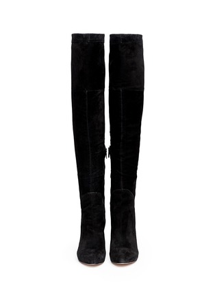Figure View - Click To Enlarge - SAM EDELMAN - Kayla suede thigh high boots