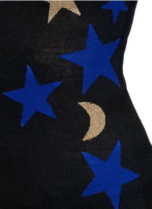 Detail View - Click To Enlarge - DIANE VON FURSTENBERG - Star and moon intarsia sweater 