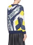 Back View - Click To Enlarge - J.CREW - Double-knit abstract sweater