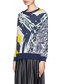 Front View - Click To Enlarge - J.CREW - Double-knit abstract sweater