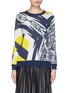 Main View - Click To Enlarge - J.CREW - Double-knit abstract sweater