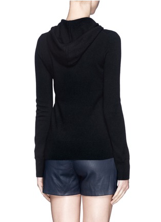 Back View - Click To Enlarge - J.CREW - Collection cashmere zip-front hoodie 