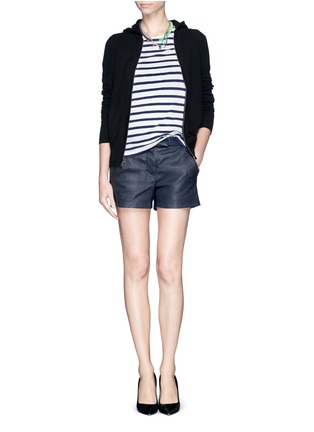 Figure View - Click To Enlarge - J.CREW - Collection cashmere zip-front hoodie 