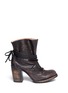 Main View - Click To Enlarge - FREEBIRD - 'Jumpn' wrap string tie leather boots