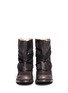 Figure View - Click To Enlarge - FREEBIRD - 'Jumpn' wrap string tie leather boots