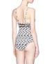 Back View - Click To Enlarge - STELLA MCCARTNEY - 'Iconic Prints' horse one-piece swimsuit