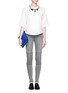 Figure View - Click To Enlarge - J BRAND - Photo Ready Nicola rib inset skinny jeans