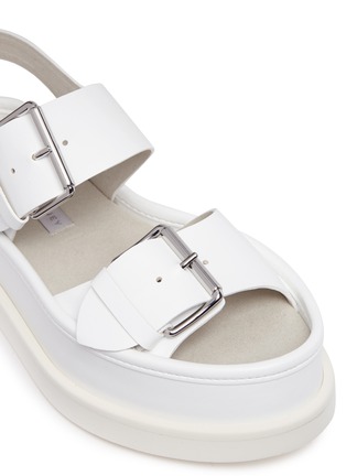 Detail View - Click To Enlarge - STELLA MCCARTNEY - Alter nappa buckle platform sandals