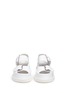 Front View - Click To Enlarge - STELLA MCCARTNEY - Alter nappa buckle platform sandals