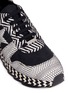 Detail View - Click To Enlarge - STELLA MCCARTNEY - 'Macy' star patch mixed stripe sneakers