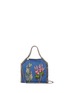 Main View - Click To Enlarge - STELLA MCCARTNEY - 'Falabella' mini embroidered eco denim two-way chain tote