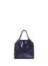 Detail View - Click To Enlarge - STELLA MCCARTNEY - 'Falabella' mini shaggy deer two-way chain tote