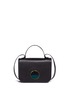 Main View - Click To Enlarge - MARNI - 'Pois' round slide lock leather crossbody bag