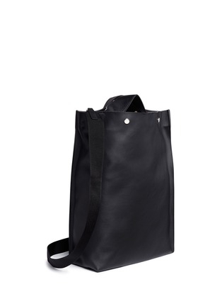 Figure View - Click To Enlarge - MARNI - 'Voile' leather shopper tote