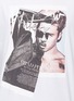 Detail View - Click To Enlarge - NEIL BARRETT - x Interview 'Brad Bieber' hybrid print T-shirt