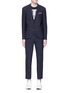 Main View - Click To Enlarge - NEIL BARRETT - Slim fit virgin wool blend suit
