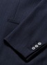 Detail View - Click To Enlarge - NEIL BARRETT - Star yoke chalk stripe blazer