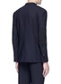 Back View - Click To Enlarge - NEIL BARRETT - 'Modernist' elbow patch blazer