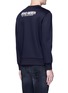 Back View - Click To Enlarge - NEIL BARRETT - x Interview 'Brad Bieber' hybrid print sweatshirt