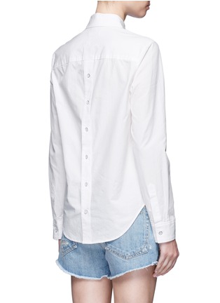 Back View - Click To Enlarge -  - 'Leeds' button back shirt